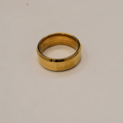 Golden Titanium Challa Ring for Men,Boys And Girls - Stylish Gold Ring